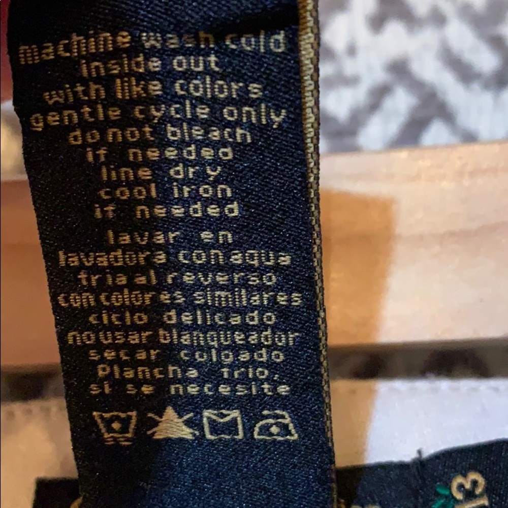 grass collection Cream Track Pants with Knee Panel Details - Picture 7 of 8